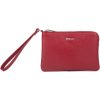 SEGALI Dámska kožená listová kabelka etue A2 red