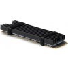 AXAGON CLR-M2L6, hliníkový pasívny chladič pre M.2 2280 SSD, výška 6 mm CLR-M2L6