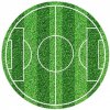 Jedlý papier na tortu futbalové ihrisko 20 cm - Dekora