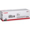 Canon originál toner 055 H BK, 3020C002, black, 7600str., high capacity 3020C002