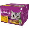 WHISKAS Poultry Feast - mokré krmivo pro kočky - 24x85 g