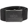 Alpha Industries Heavy Duty Belt 4 cm Black opasok Farba: čierna, Veľkosť: Unisex