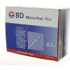 BD Inzulin.stříkačky 0,5 ml x 8 mm U-100 100 ks 100 striekačiek