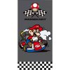 Carbotex Bavlnená osuška 70 x 140 cm Super Mario Kart Cieľová čiara