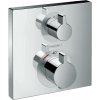 Hansgrohe Ecostat Square - Termostat pod omietku pre dva spotrebiče, chróm 15714000