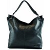 AMY dámska koženková kabelka Čierna