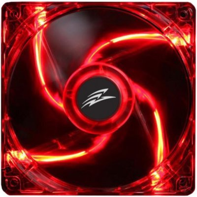 EVOLVEO ventilátor 120mm, LED červený FAN 12 RED