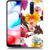 Picasee silikónový čierny obal pre Xiaomi Redmi 8 - Meadow