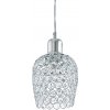 Eglo | Eglo 94896 - Krištáľový luster BONARES 1 1xE27/60W/230V | EG94896