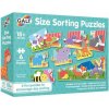 GALT Baby puzzle Kdo je větší a kdo menší 6x3 dílky