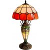 Brilagi - Tiffany vitrážová stolná lampa SIENNA 1xE27/60W/230V + 1xE14/40W BRT-8008E + záruka 3 roky zadarmo