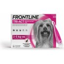 Frontline Tri-Act Spot-On Dog XS 2-5 kg 3 x 0,5 ml