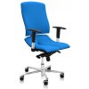 ASANA Seating Ergonomická kancelárska stolička Asana Steel Standard Farba čalúnenia: Látka Atlantic Modrá 66086, Opierky rúk: s opierkami 11 farieb