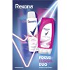Rexona Bright Bouquet Rexona Orchid Fresh sprchový gél pre ženy 225 ml + Rexona Bright Bouquet antiperspirant v spreji 48h 150 ml