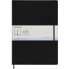 Moleskine Skicář Watercolour Notebook tvrdé desky A3, ČERNÝ