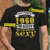 Tričko s potlačou A SOM STÁLE SEXY Pánsky Čierna 4XL