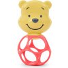 BRIGHT STARTS Hryzačka s hrkálkou Winnie the Pooh™ Hunny & Shake™ 2ks, 0m+