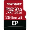 Patriot EP Series MicroSDXC 256GB Class 10 karta UHS-I/U3 A1 V30 (PEF256GEP31MCX)