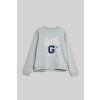 Gant Relaxed Graphic Sweat C-neck šedá