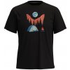 Smartwool NIGHT CAMP SHORT SLEEVE GRAPHIC TEE black Veľkosť: XL tričko
