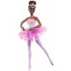 Barbie svietiaca kúzelná baletka s fialovou sukňou HLC26