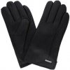 Pánske kožené rukavice čierne PRIUS 2057 Veľkosť: M