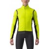 Cyklistická bunda Castelli Alpha RoS 2 electric lime/dark gray-dark gray M