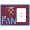 West Ham United FC kovový fotorámik