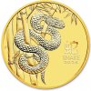 Perth Mint Zlatá minca Year of the Snake - Rok Hada 2025 1/10 oz