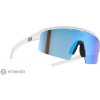 Neon ARROW 2.0 SMALL okuliare, WHITE MATT/MIRROR BLUE CAT 3