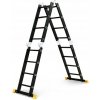 Hliníkový rebrík, štafle KMP405A multifunkčný - 4x5
