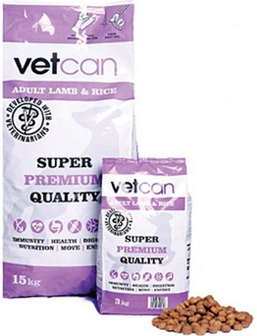 VETCAN lamb & rice 3 kg