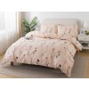 XPOSE® Predĺžené bavlnené Renforcé obliečky DIVOKÉ MAKY - béžové 140x220 cm, 70x90 cm, Bavlna RENFORCÉ + Predĺžená možnosť vrátenia tovaru do 50 dní
