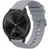 Remienok Solid Wristband sivý pre Garmin Vivomove 3 (20mm)