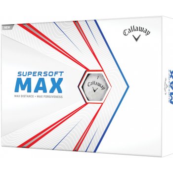 Callaway balls Supersoft MAX 21 2-plášťové 3ks