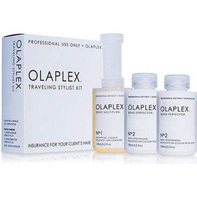 Olaplex® Travel Kit - Bond Multiplier No.1 1x100ml + Bond Perfector No.2 2x100ml Dárková sada