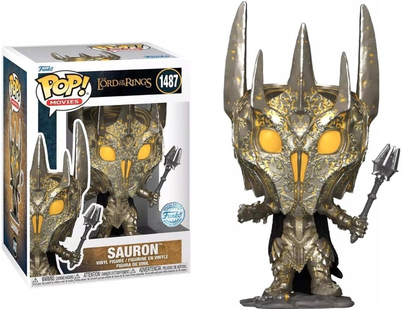 Funko Pop! 1487 Sauron Lord of the Rings Special Edition Glows in the Dark