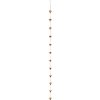 Odkvapček RAIN CHAIN, ružová|medená, darčekové balenie, 8x259cm|Esschert Design
