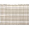 SCANquilt Prestieranie RIB kocky béžová 33x45 cm