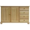 Komoda masiv borovice KD 59