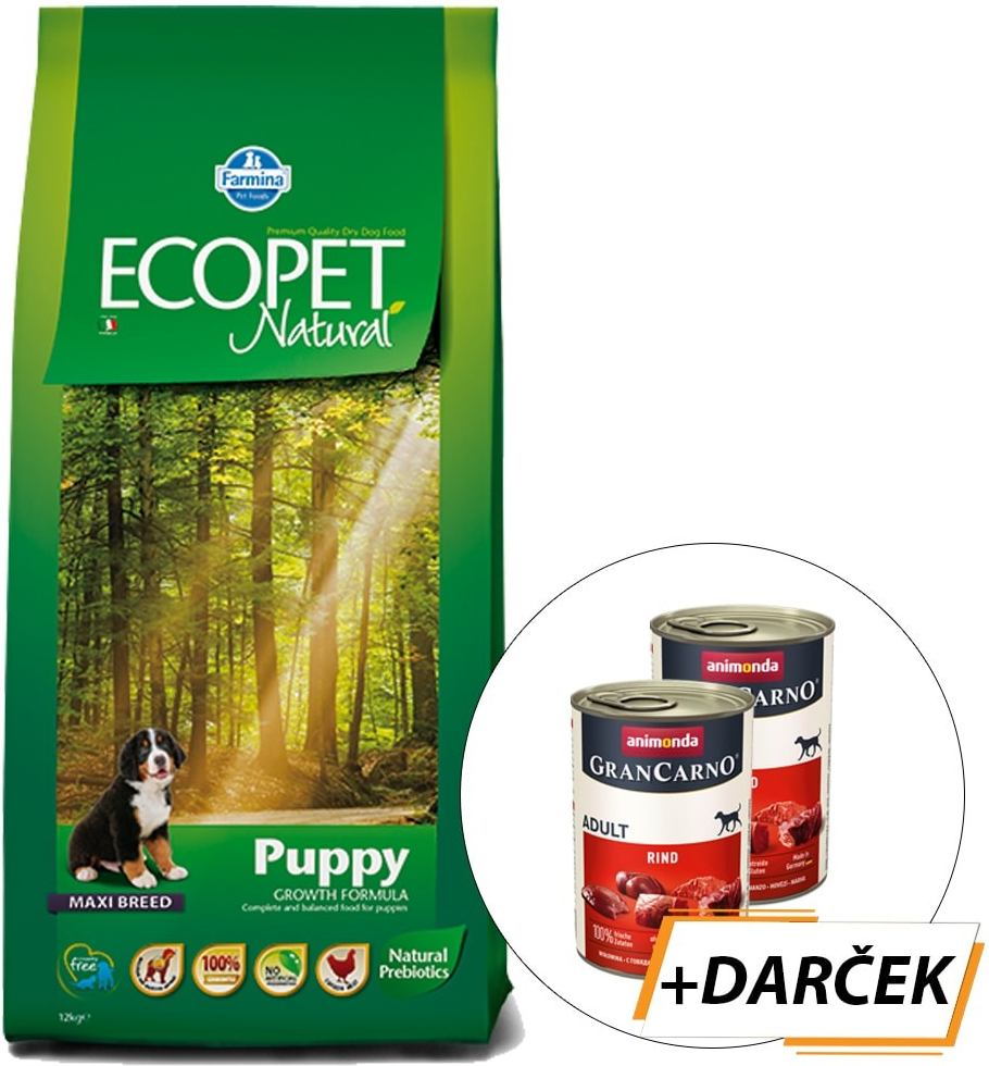 Ecopet Natural Puppy Maxi 12 kg