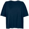 SOĽS Boxy Dámske oversize tričko SL03807 Námorná modrá XS