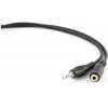 Kabel prodloužovací jack 3,5mm M/F, 1,5-2 m audio CCA-423 Gembird