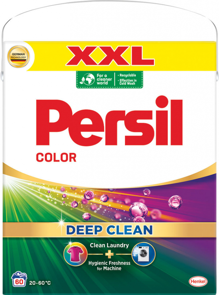 Persil prací prášok Deep Clean Plus Color 3,9 kg 60 PD