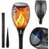 SOLÁRNA LED LAMPA POCHODEŇ XL EFEKT PLAMEŇA OHŇA