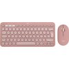 Logitech Pebble 2 Combo, US international, ružový 920-012241