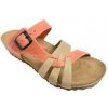 Interbios Sandále Sandalia señora INTER BIOS 5379 teja Oranžová
