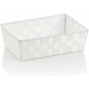 KELA Koš ALVARO PP, bílá 29,5x20,5x8,5cm KL-23020
