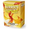 Obaly na karty Arcane Tinmen Dragon Shield Yellow Matte 63,5x88 mm žlté