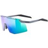 uvex slnečné okuliare pace stage grey matt / mirror green s3